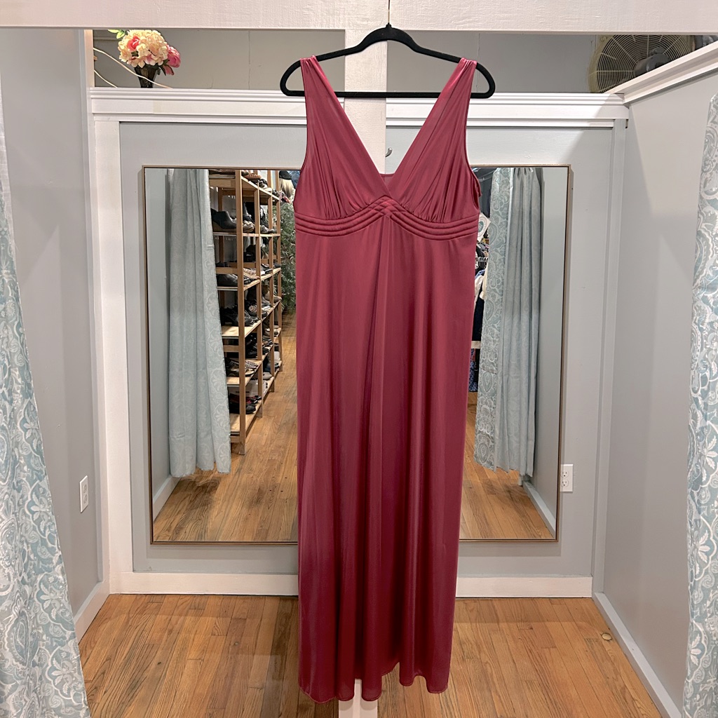 Vintage Red Nightgown